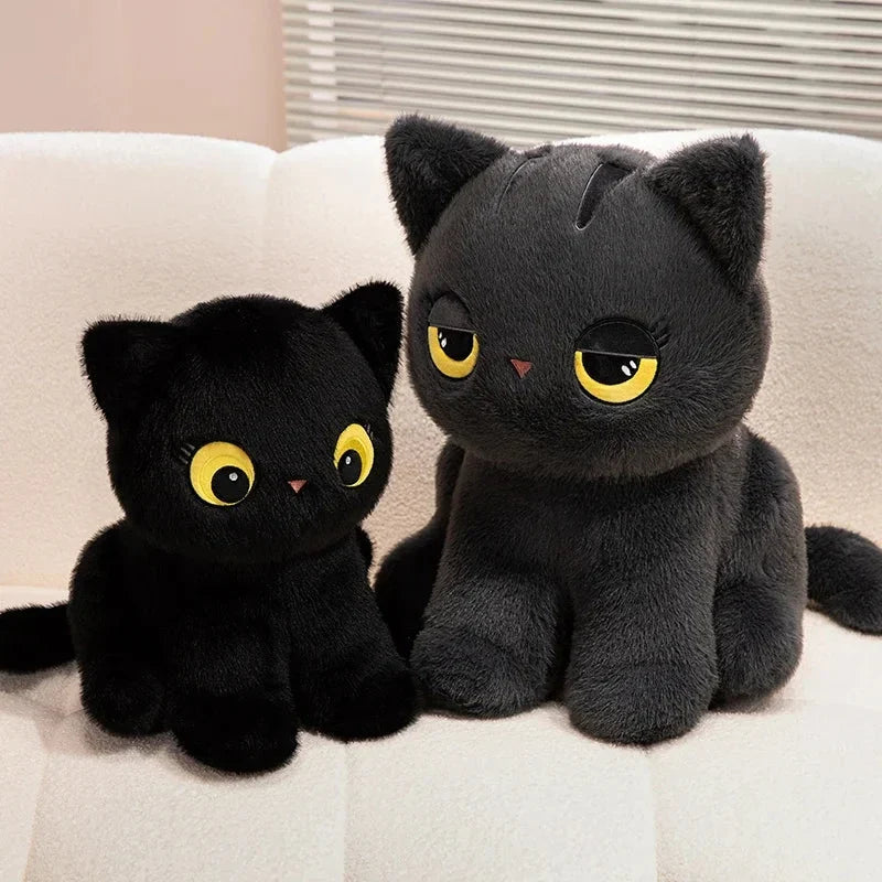 Luna & Misty the Fluffy Sitting Cat Plushies — image 8
