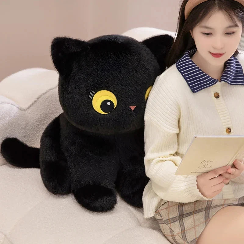 Luna & Misty the Fluffy Sitting Cat Plushies — image 14