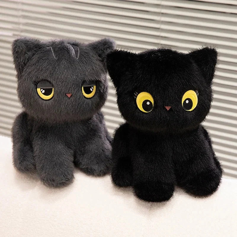 Luna & Misty the Fluffy Sitting Cat Plushies — image 15