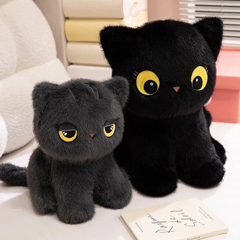 Luna & Misty the Fluffy Sitting Cat Plushies — image 7