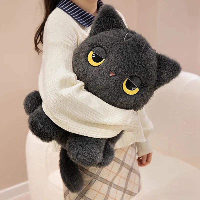 Luna & Misty the Fluffy Sitting Cat Plushies — image 12