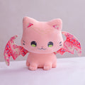 Luna & Solis the Kawaii Sakura Cats with Wings Plushies — image 1