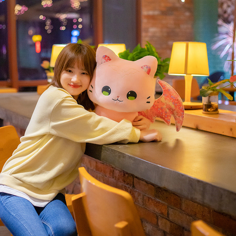Luna & Solis the Kawaii Sakura Cats with Wings Plushies — image 8