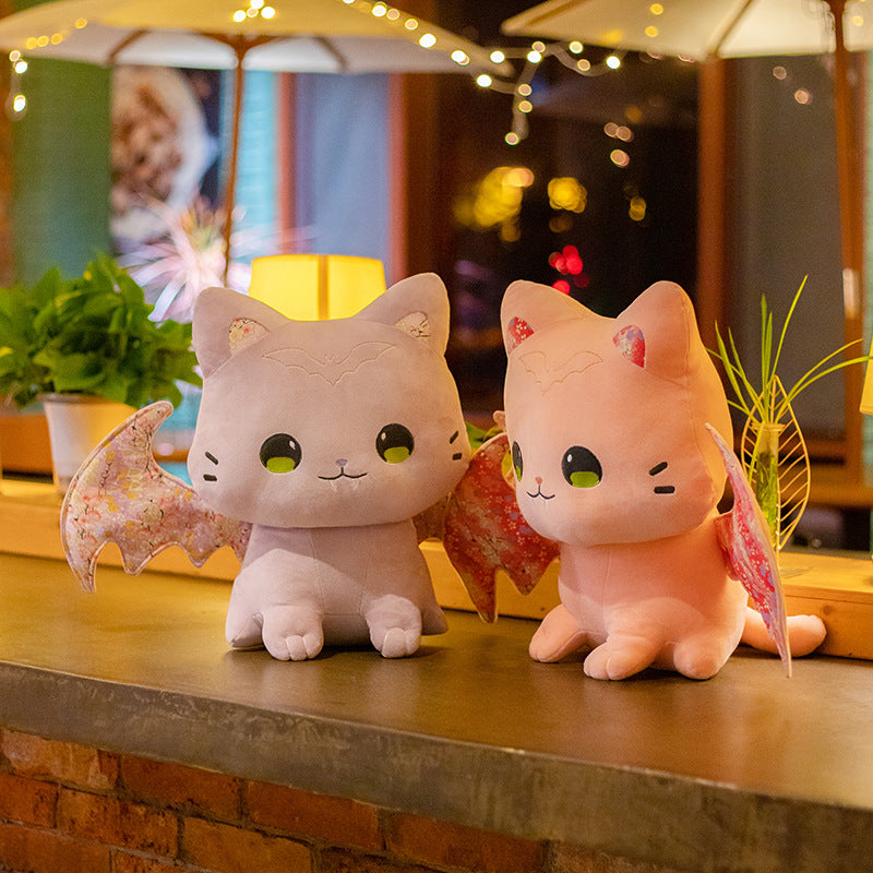 Luna & Solis the Kawaii Sakura Cats with Wings Plushies — image 7