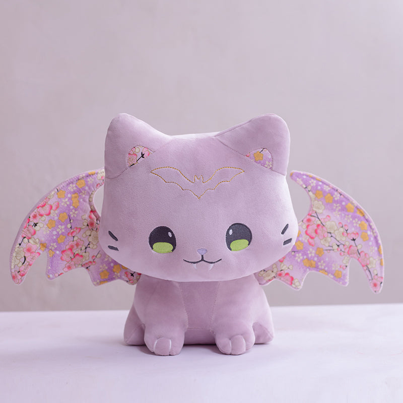 Luna & Solis the Kawaii Sakura Cats with Wings Plushies — image 10