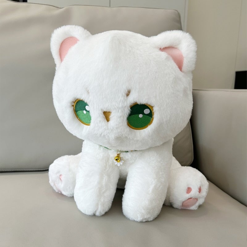 Luna the Fluffy White Cat Plush — image 6