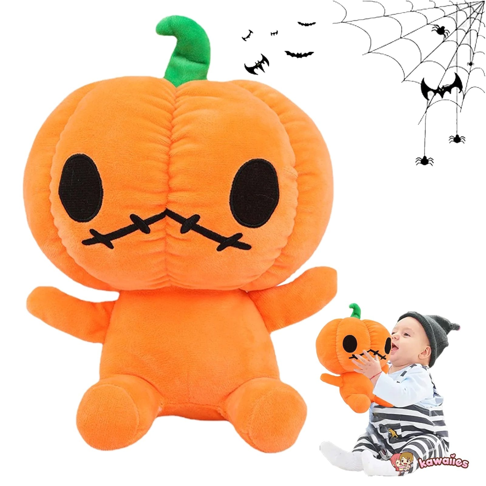 Mini Halloween Pumpkid Plushie — image 17
