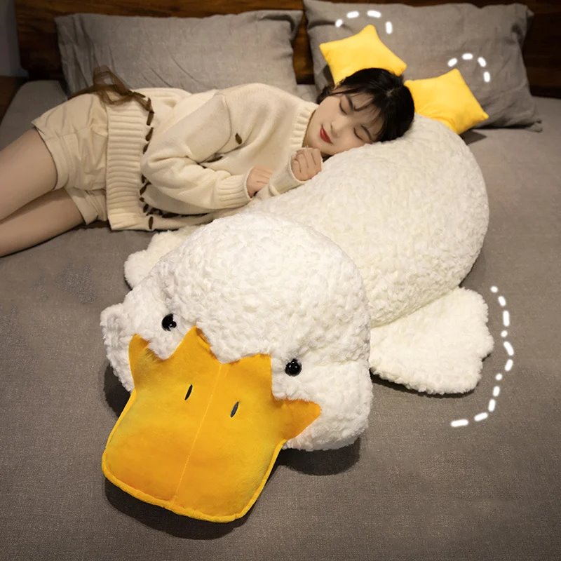 Molly the Giant Fluffy White Duck Plushie — image 10