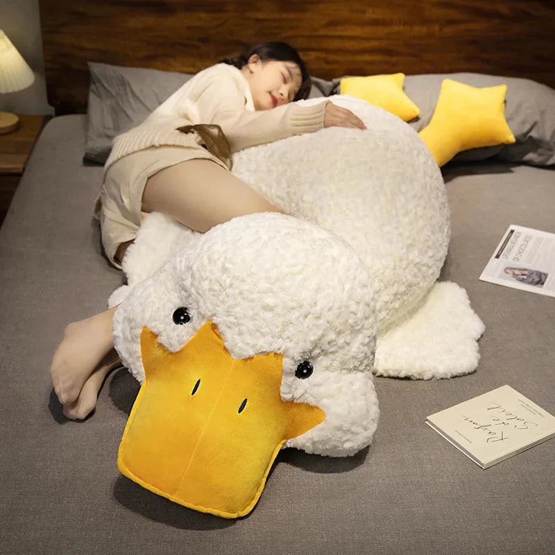 Molly the Giant Fluffy White Duck Plushie — image 4