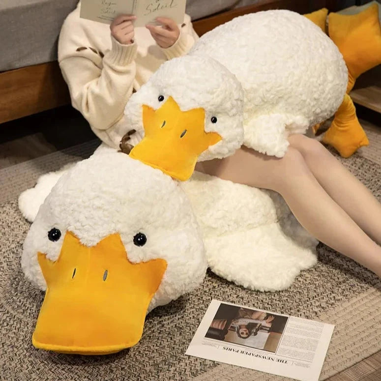 Molly the Giant Fluffy White Duck Plushie — image 5