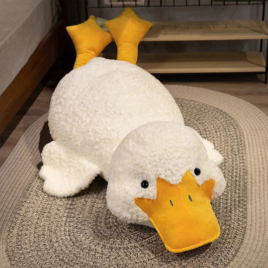 Molly the Giant Fluffy White Duck Plushie — image 1