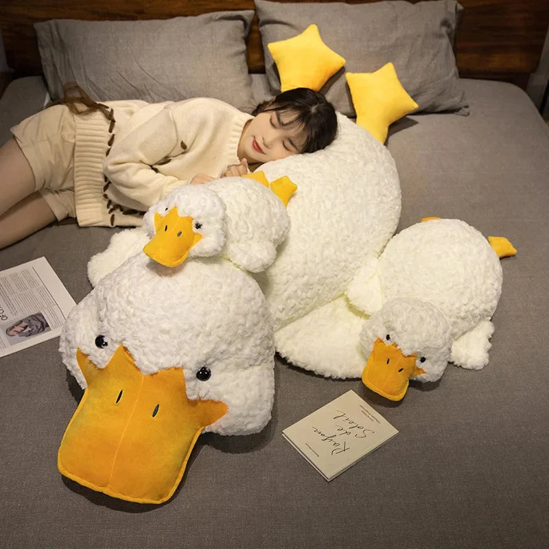 Molly the Giant Fluffy White Duck Plushie — image 2