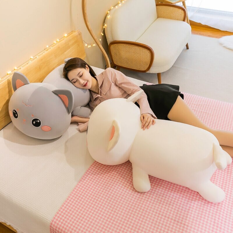Momo & Nala the Kawaii Laying Cat Plushies — image 12