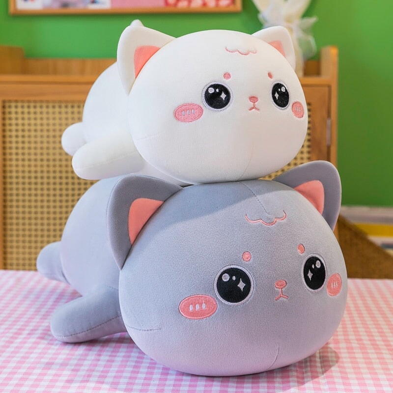 Momo & Nala the Kawaii Laying Cat Plushies — image 9