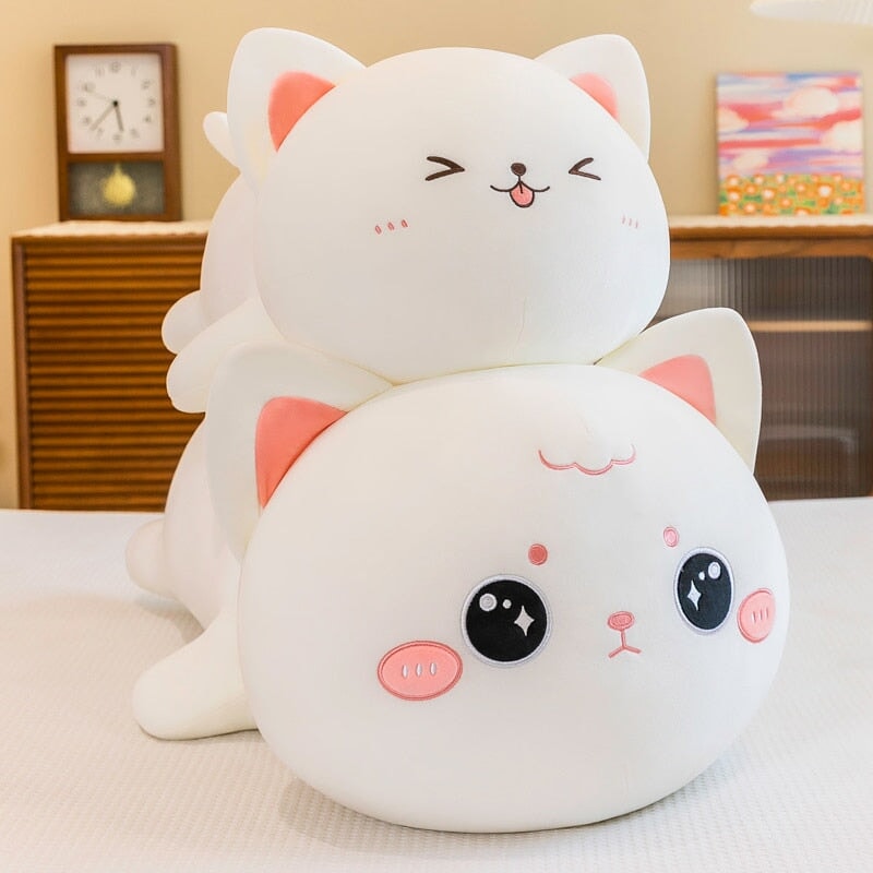 Momo & Nala the Kawaii Laying Cat Plushies — image 10