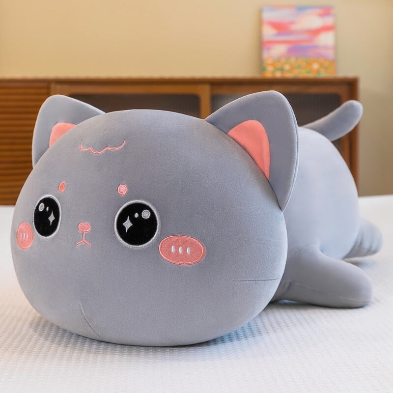 Momo & Nala the Kawaii Laying Cat Plushies — image 8
