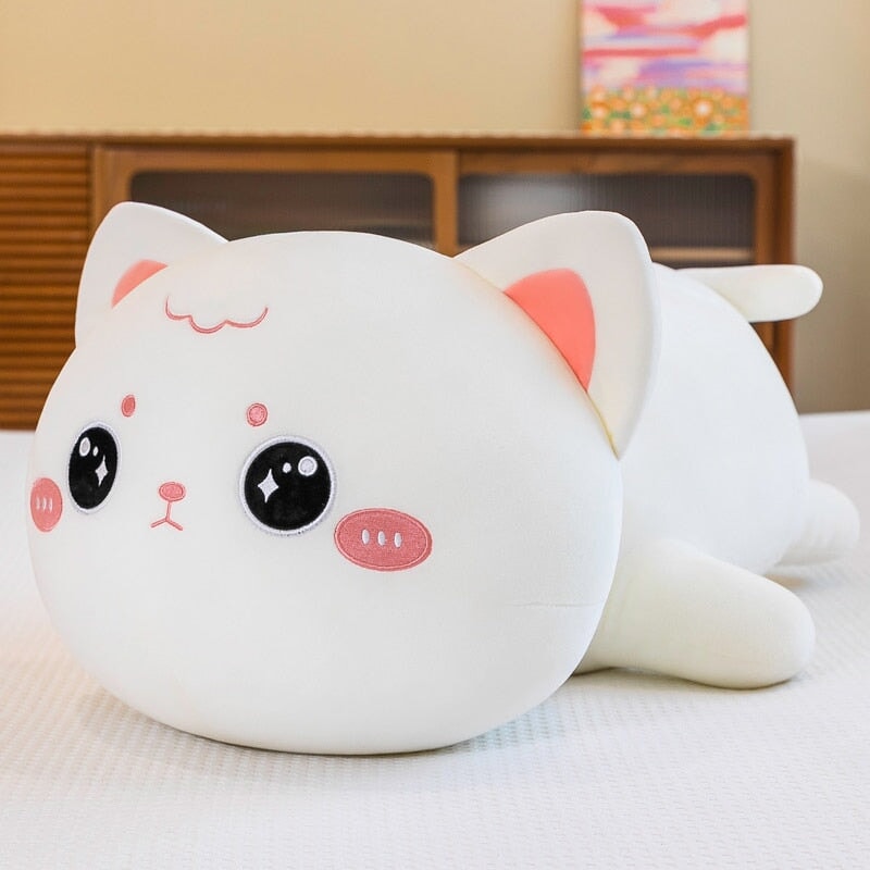 Momo & Nala the Kawaii Laying Cat Plushies — image 1