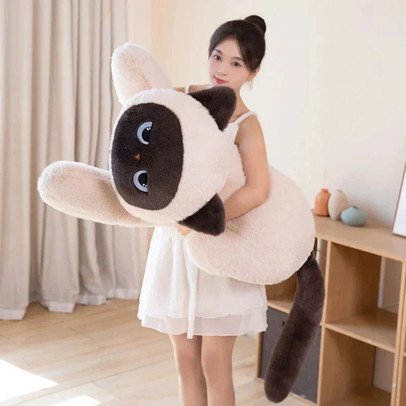 Momo the Long Kawaii Siamese Cat Plush — image 11