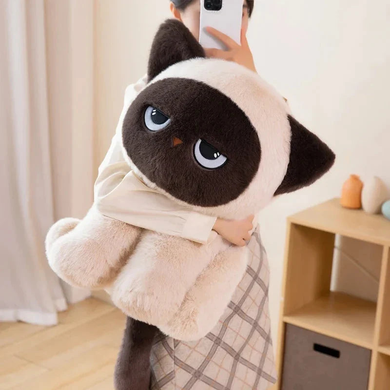 Momo the Sitting Kawaii Siamese Cat — image 2