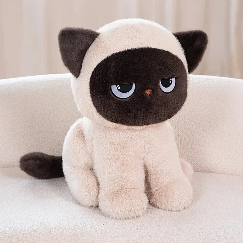 Momo the Sitting Kawaii Siamese Cat — image 1