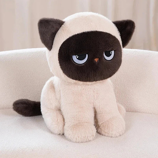 Momo the Sitting Kawaii Siamese Cat — image 1