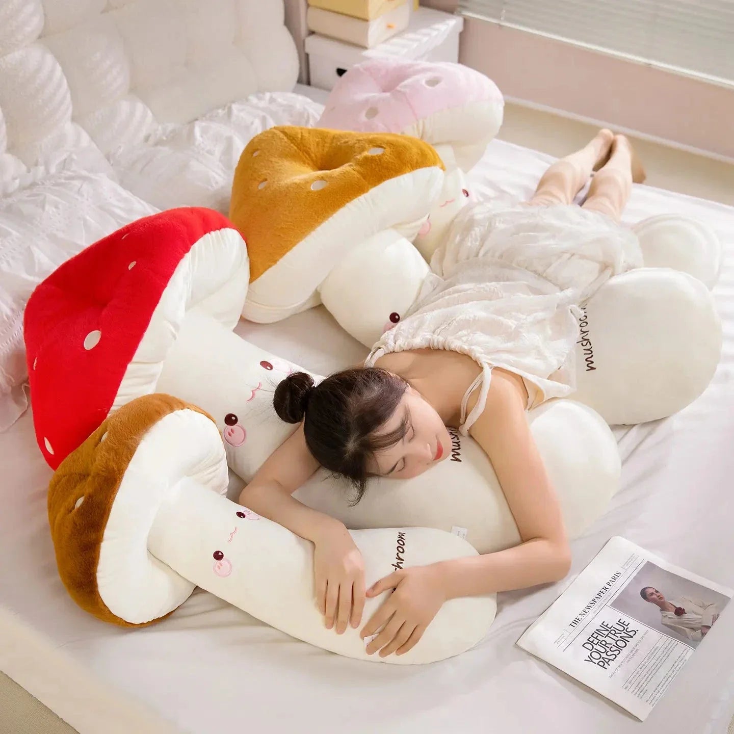 Mushie the Long Snuggly Kawaii Mushroom Plushies — image 9