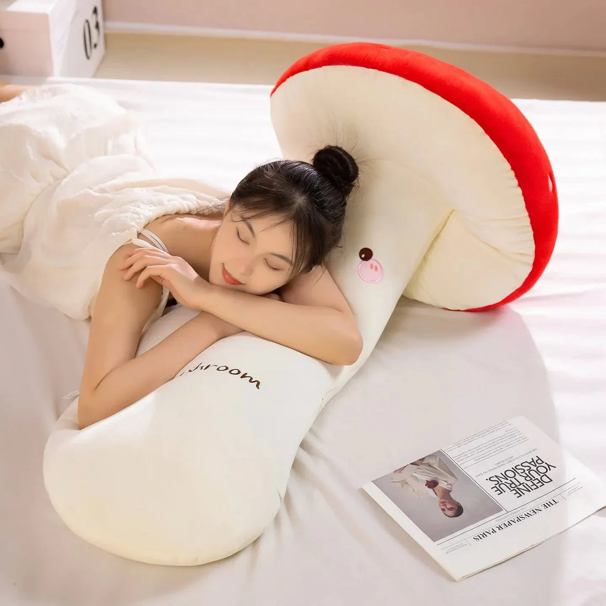 Mushie the Long Snuggly Kawaii Mushroom Plushies — image 17