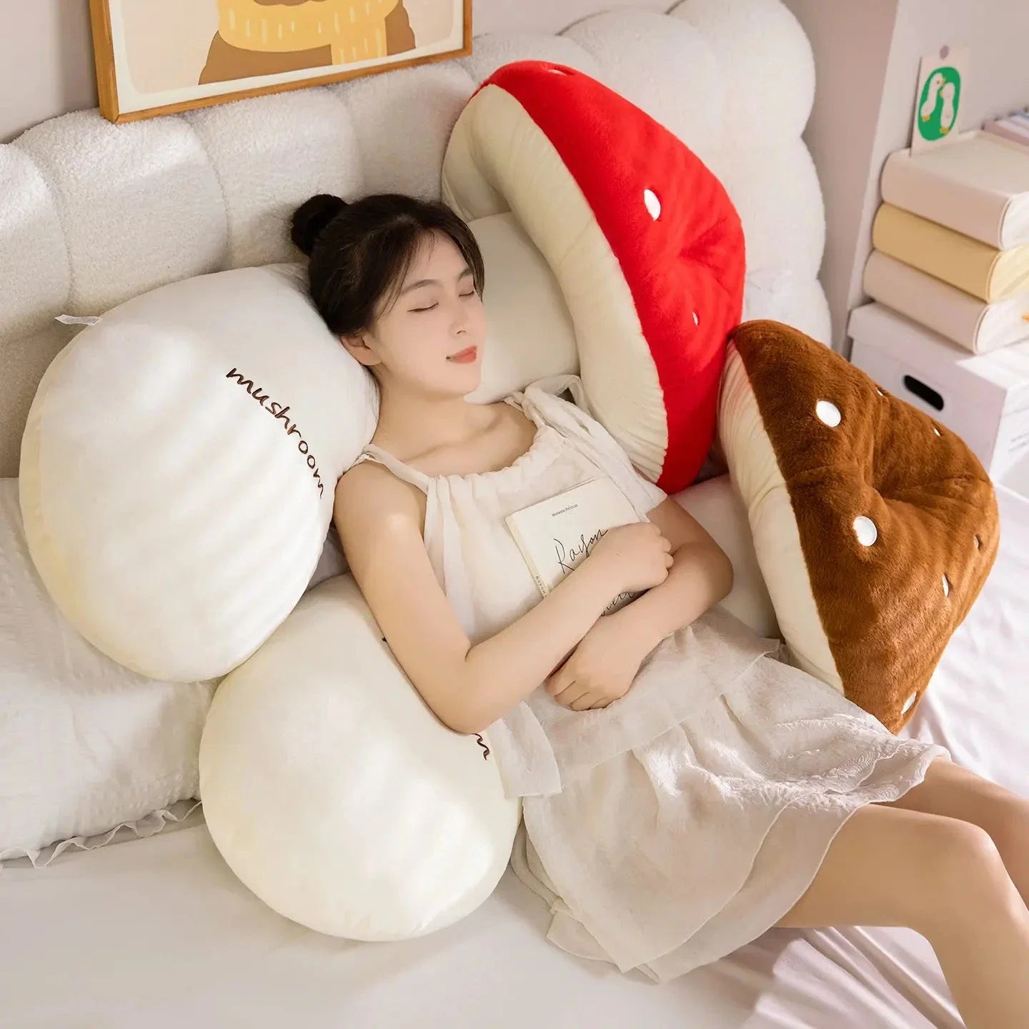 Mushie the Long Snuggly Kawaii Mushroom Plushies — image 6