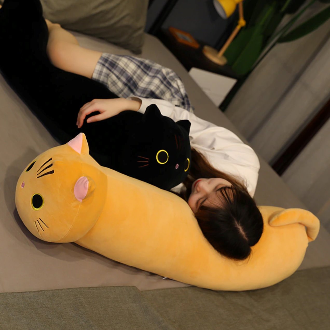 Napping Neko Plushies — image 17