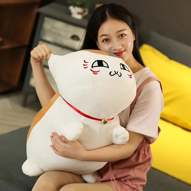 Natsume Yuujinchou Nyanko Cat White Black Plushie — image 15