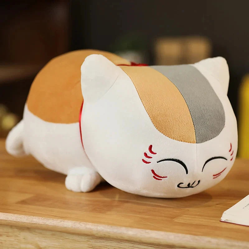 Natsume Yuujinchou Nyanko Cat White Black Plushie — image 8