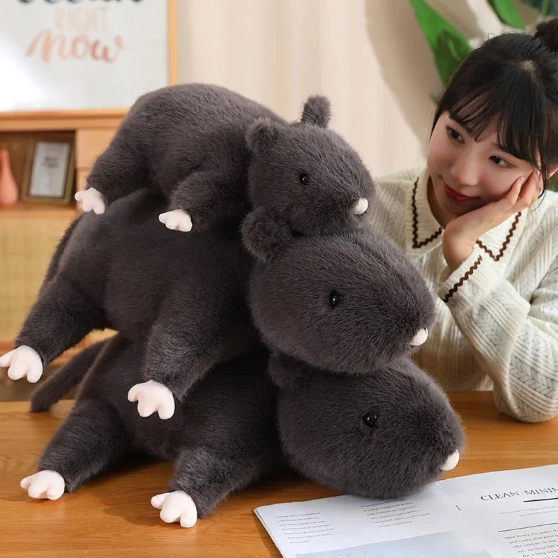 Nibbles the Black Rat Plush — image 2
