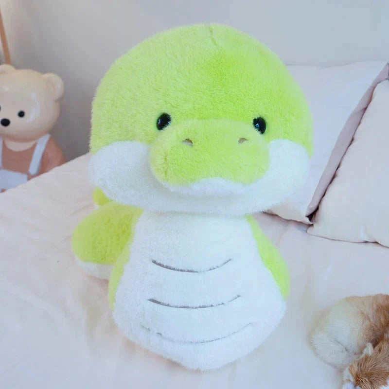Noodles the Long Green Fluffy Snake — image 13