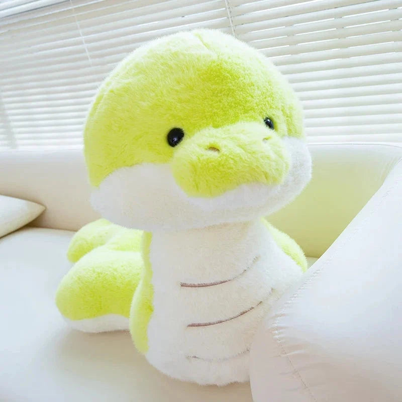 Noodles the Long Green Fluffy Snake — image 14