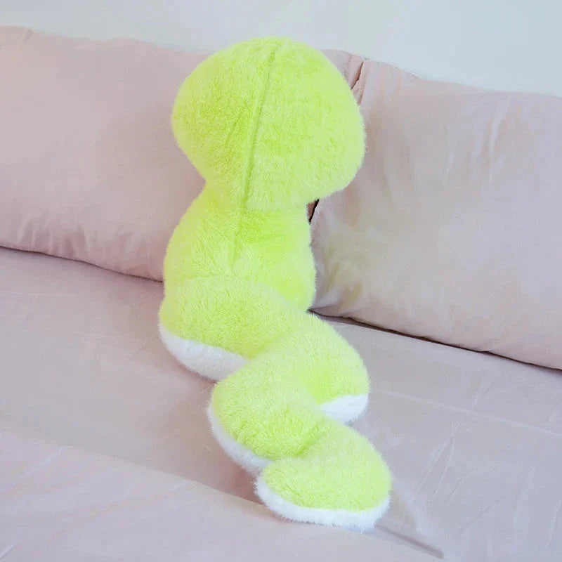 Noodles the Long Green Fluffy Snake — image 15