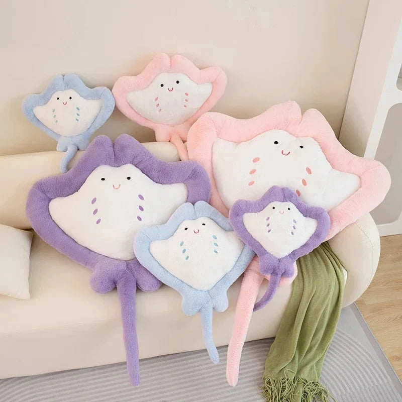 Pastel Manta Sting Ray Plush — image 1