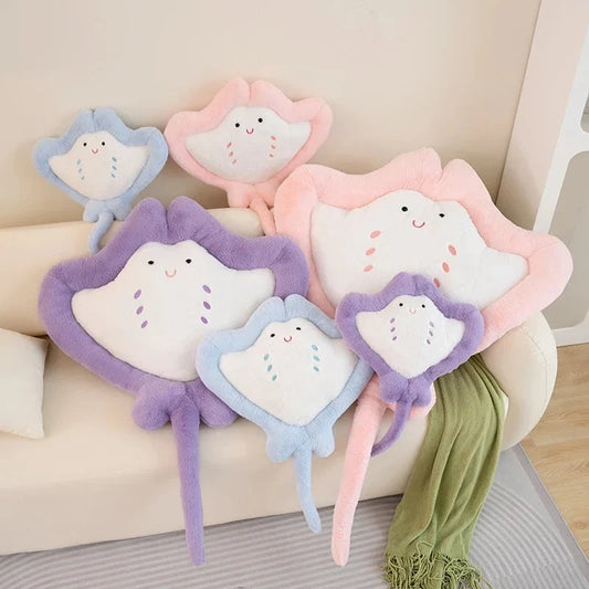 Pastel Manta Sting Ray Plush — image 1