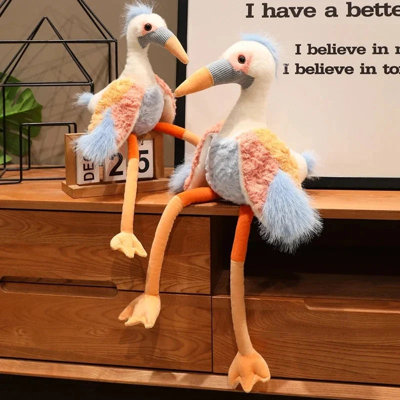 Peaches the Fluffy Crane Plush — image 10