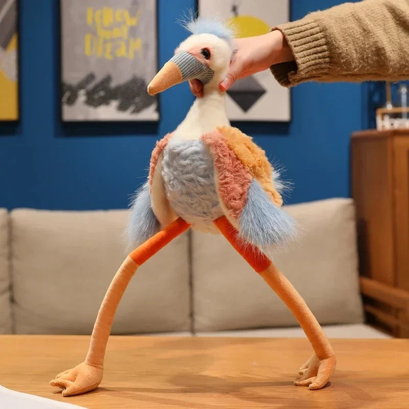 Peaches the Fluffy Crane Plush — image 13