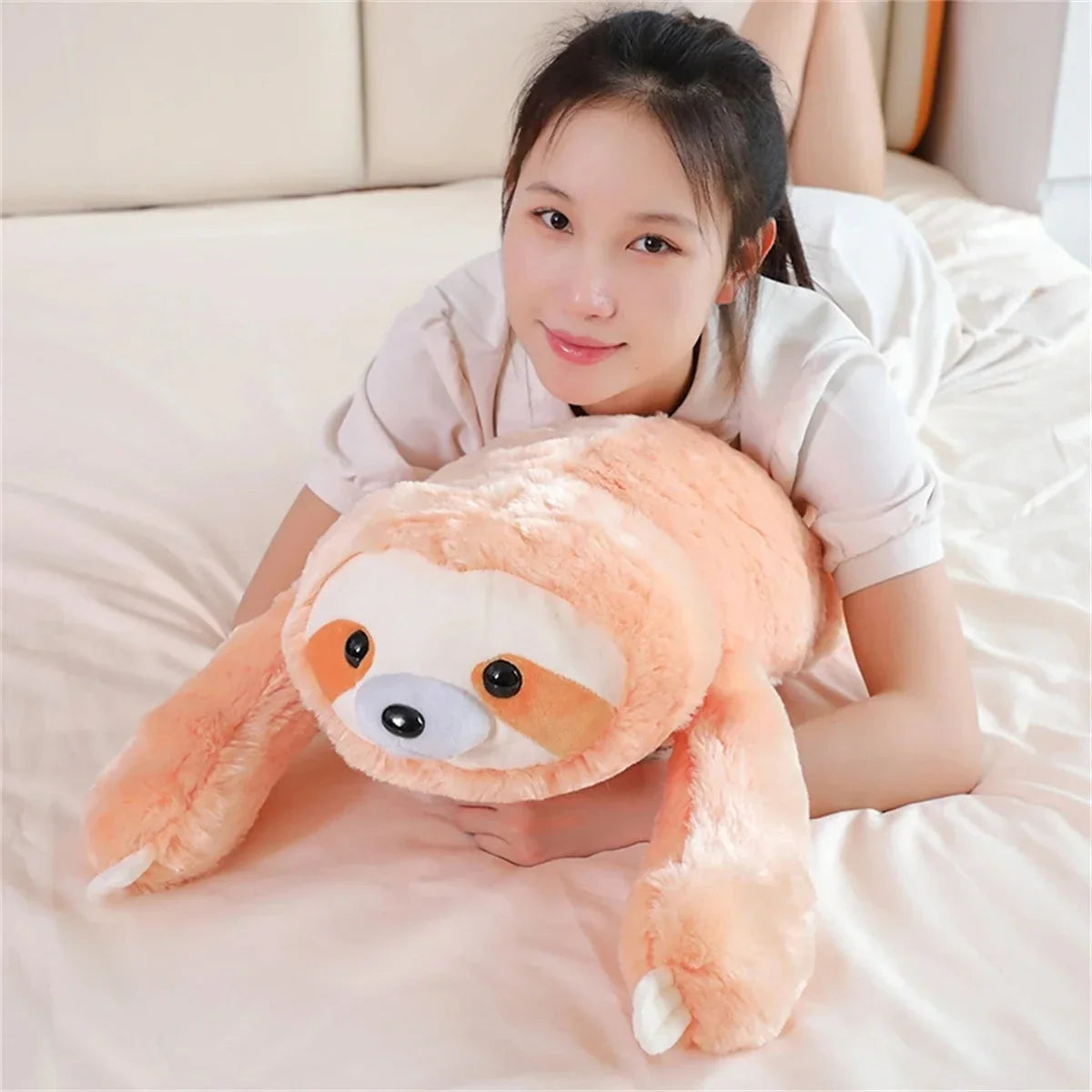 Peachie the Sloth Plushie — image 9