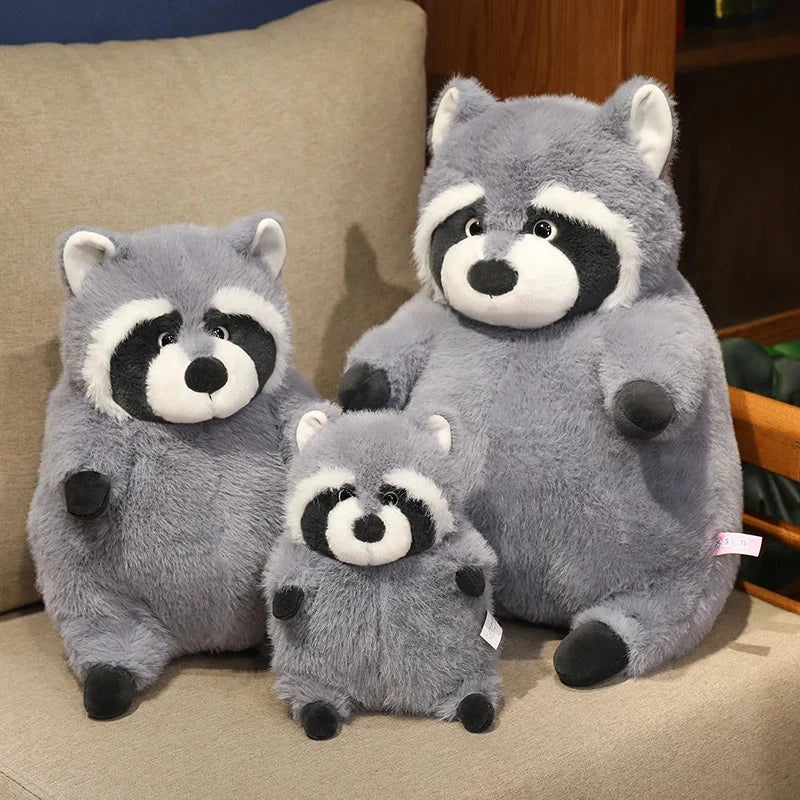 Peanut the Chubby Raccoon Plushie — image 1