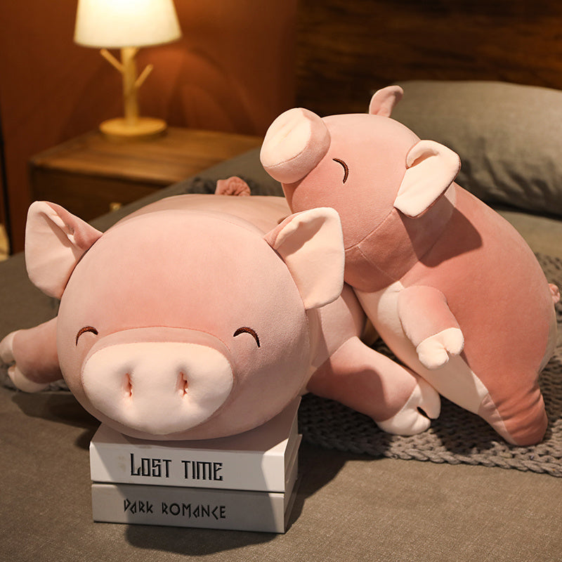 Poppy the Pink Jumbo Pig Plushie — image 13