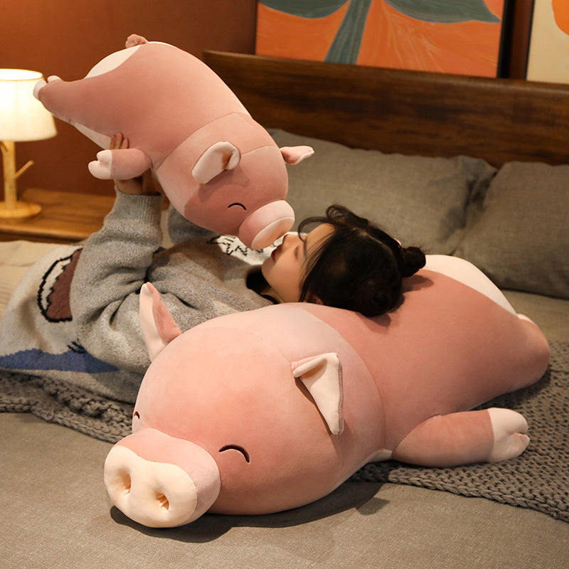 Poppy the Pink Jumbo Pig Plushie — image 8