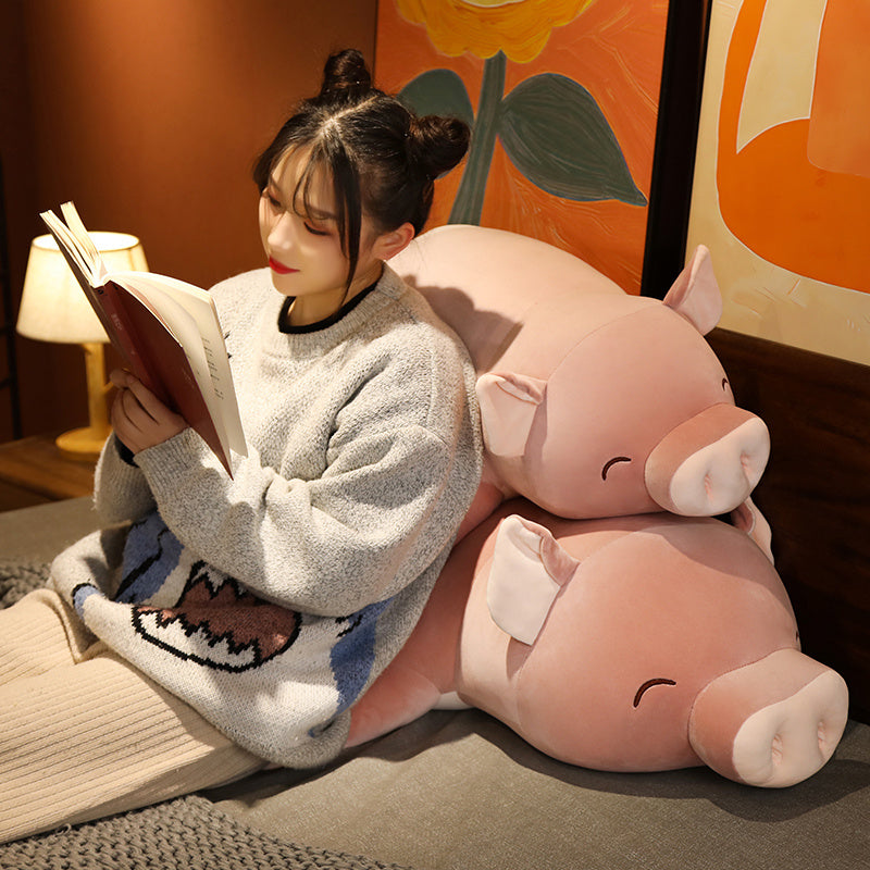 Poppy the Pink Jumbo Pig Plushie — image 17
