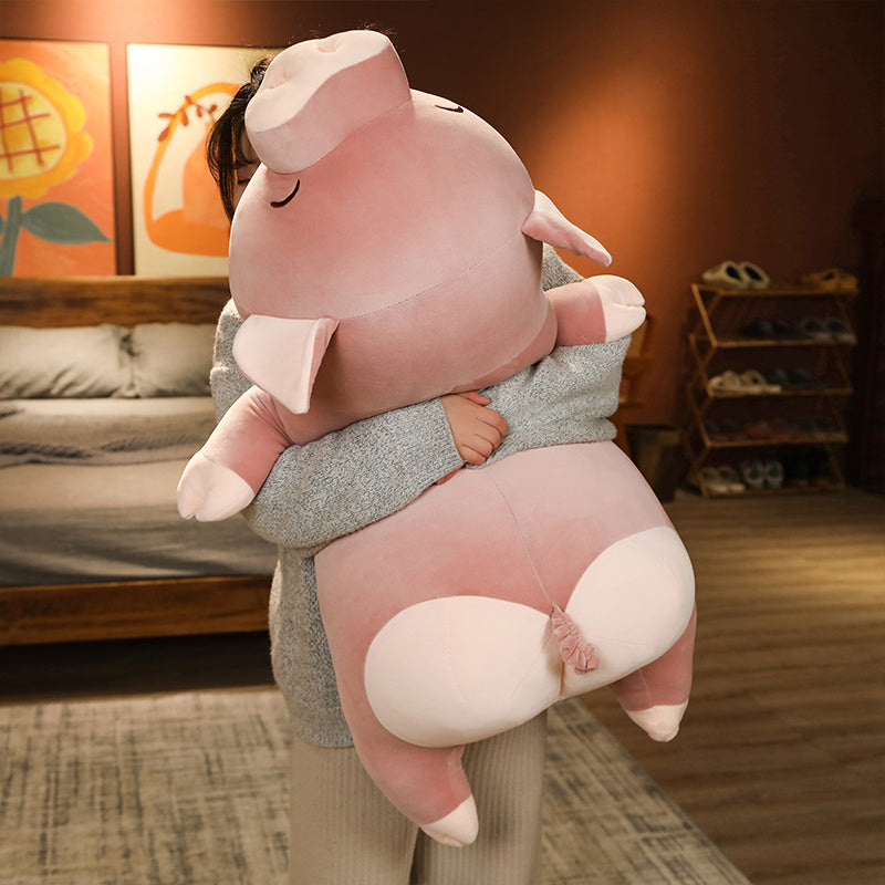 Poppy the Pink Jumbo Pig Plushie — image 6