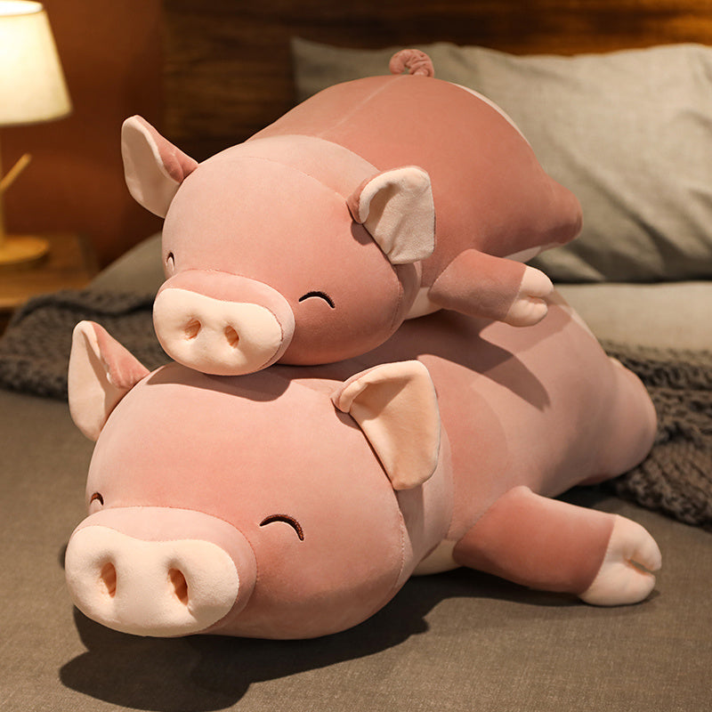 Poppy the Pink Jumbo Pig Plushie — image 19