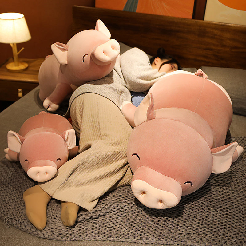 Poppy the Pink Jumbo Pig Plushie — image 16