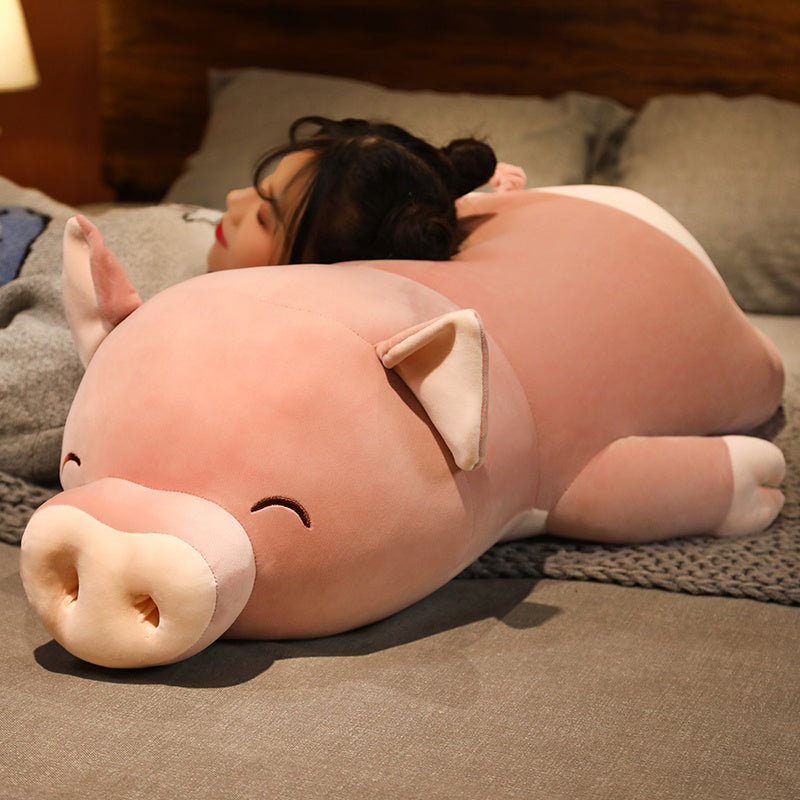 Poppy the Pink Jumbo Pig Plushie — image 5