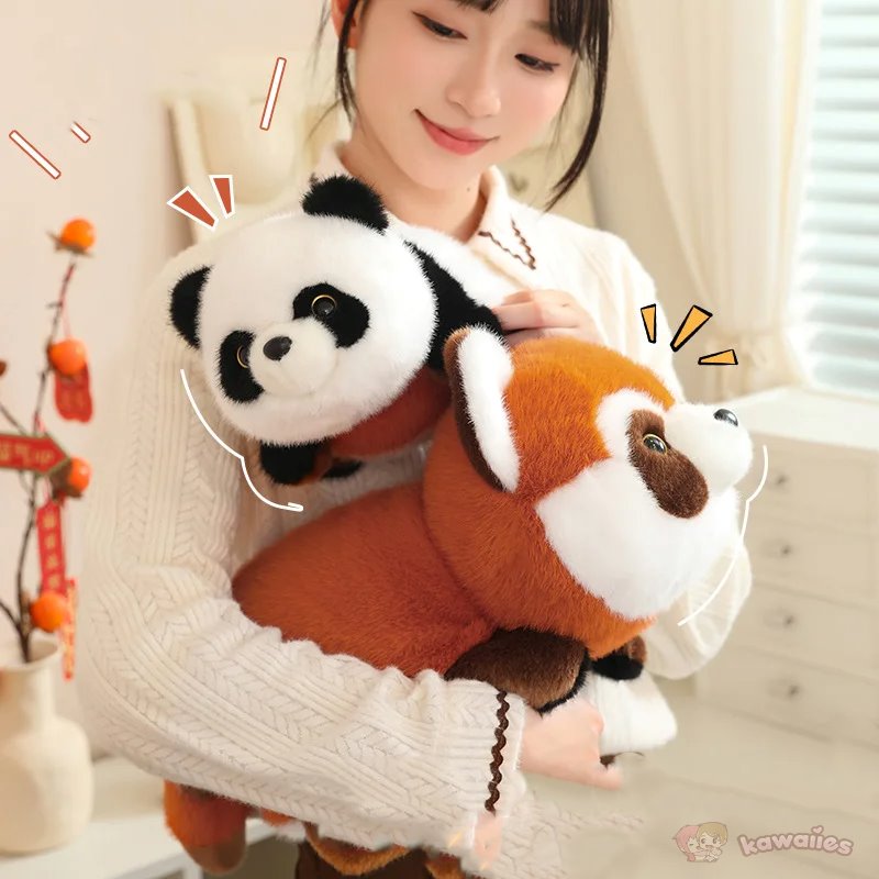 Reversible Red Panda to Panda Plush — image 19