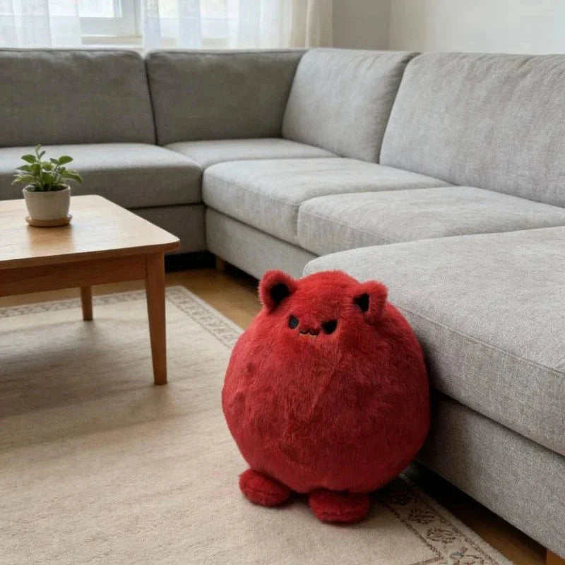 Round Chubby Cat Angel Plush — image 13